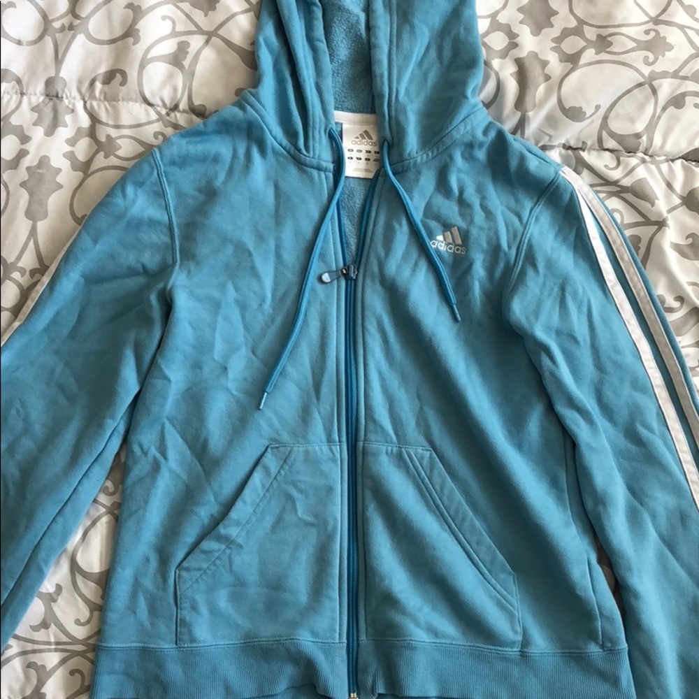 Sky Blue Adidas Jacket